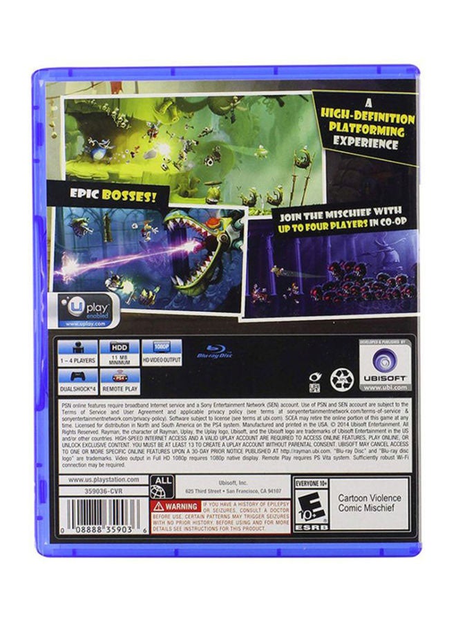 Ubisoft - Rayman Legends (Intl Version) - Adventure - PlayStation 4 (PS4) - Image 1
