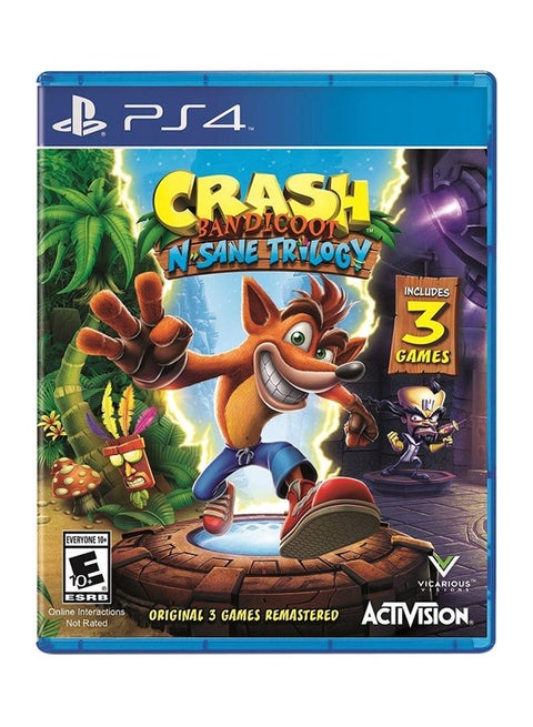 Crash Bandicoot : N Sane Trilogy (Intl Version) - Adventure - PlayStation 4 (PS4)