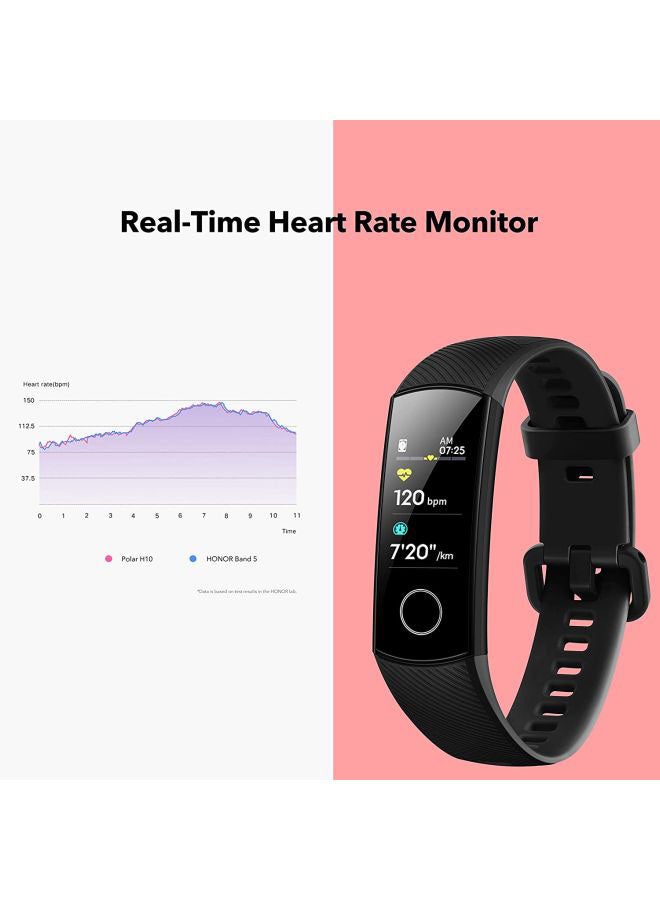 Honor Band 5 Bluetooth Fitness Tracker Meteorite Black  - Image 5