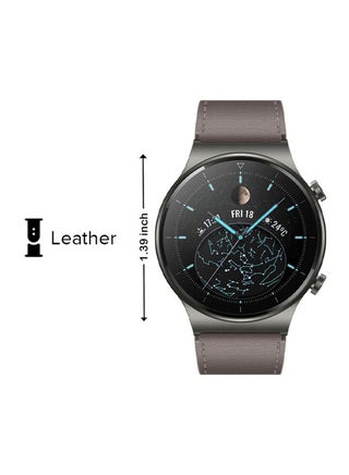 Leather Watch GT 2 Pro Nebula Gray - v1669308190/N41799001A_2
