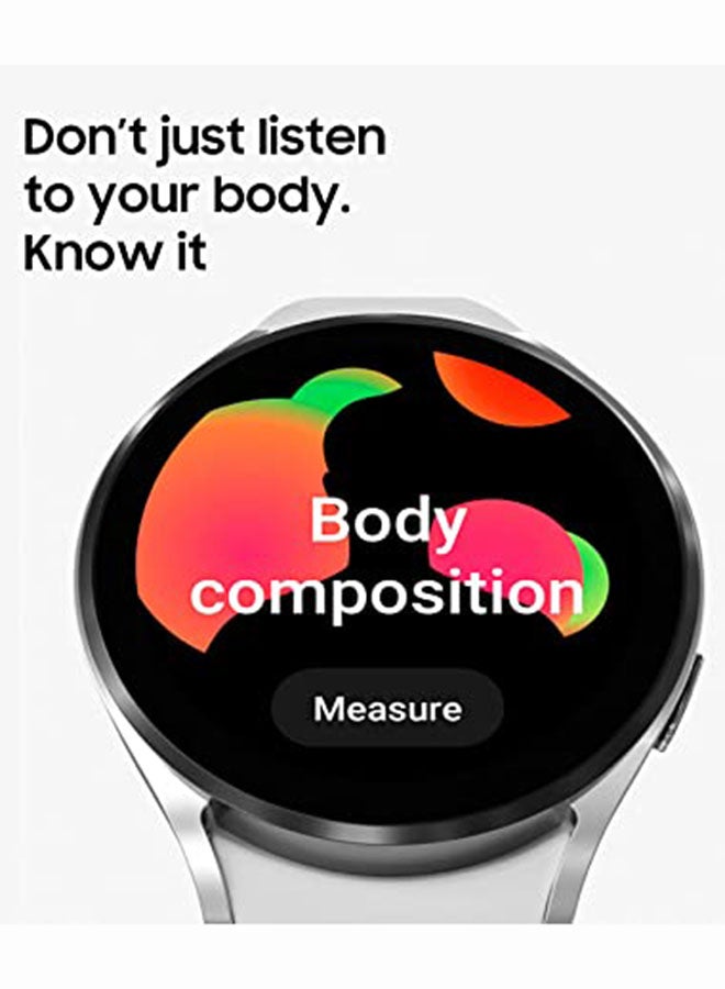 Samsung - Galaxy Watch 4 44 mm Silver - Image 1
