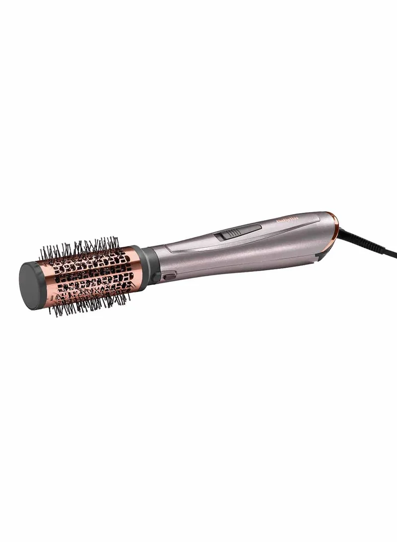 babyliss AS136E 1000 Air Styler | Adjustable 2 Heats + Cool Setting | Ionic Technology For Frizz Free Hair | FREE Conical Curling, Volumizing & Precise Drying Attachment With Heat Pouch - Purple