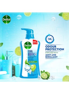 Dettol Cool Antibacterial Body Wash, 500ml  - Image 3