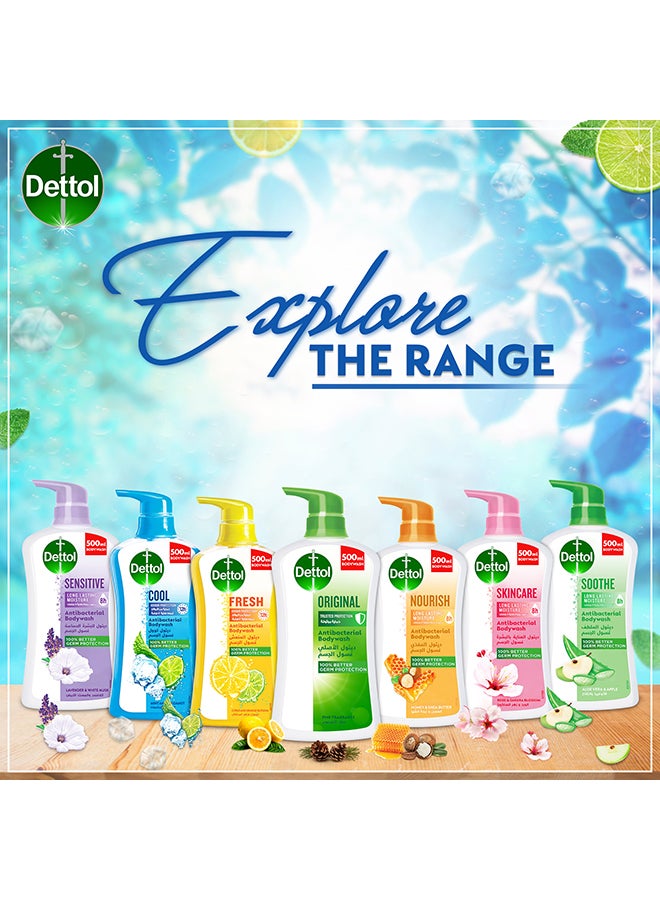 Cool Antibacterial Body Wash, 500ml