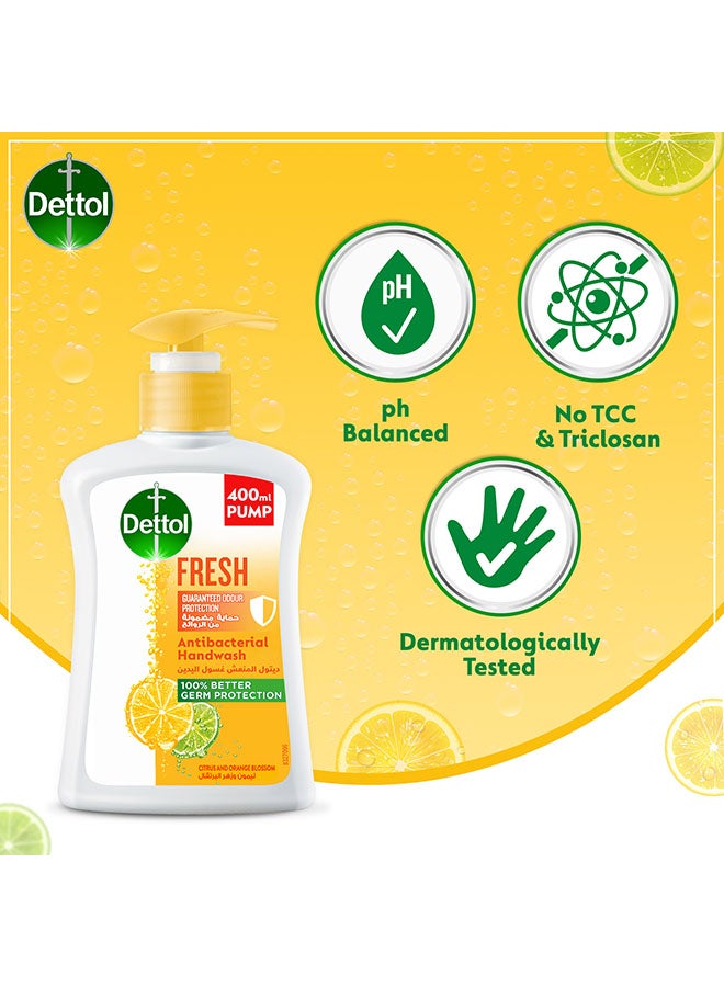 ديتول مضخة صابون سائل منعش لغسول اليدين برائحة الليمون وزهر البرتقال - Image 3
