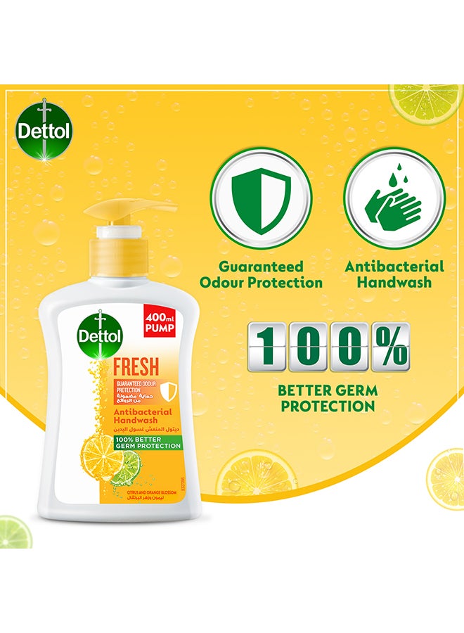 ديتول مضخة صابون سائل منعش لغسول اليدين برائحة الليمون وزهر البرتقال - Image 4