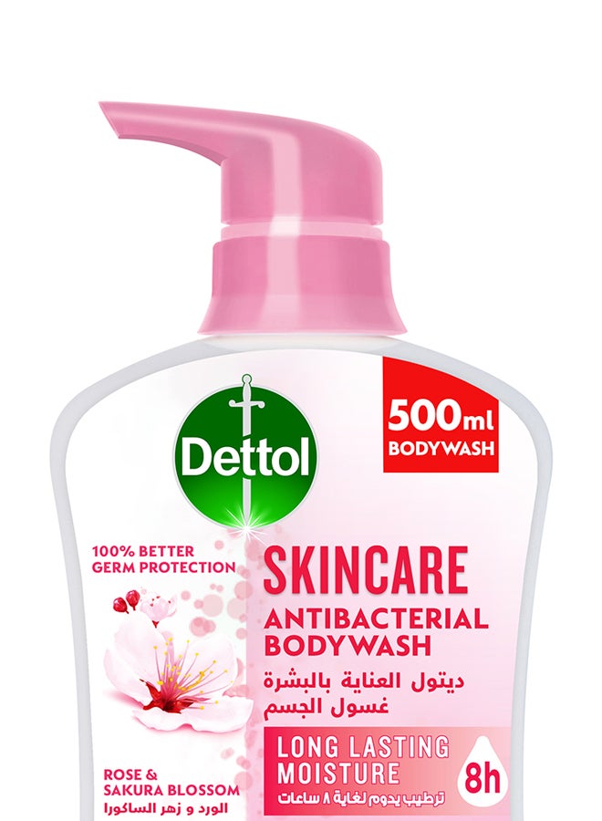 Dettol Skincare Antibacterial Body Wash, 500ml  - Image 2