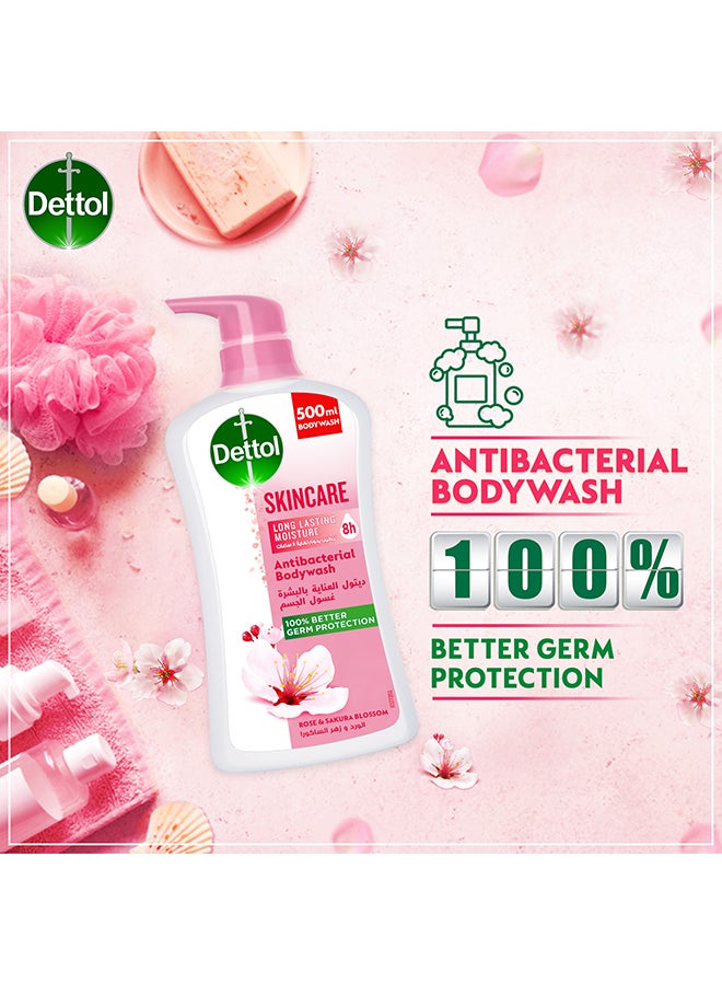 Dettol Skincare Antibacterial Body Wash, 500ml  - Image 4