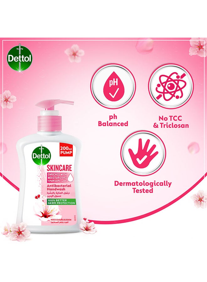 Skincare Anti-Bacterial Handwash Pack of 3 200ml