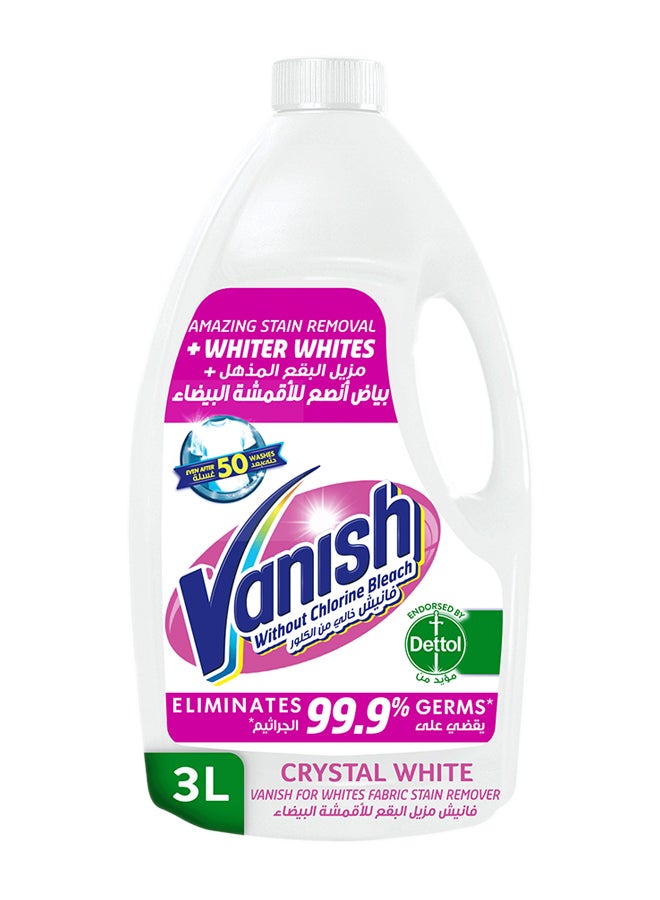 Vanish White Liquid Stain Remover pink 3Liters  - Image 1