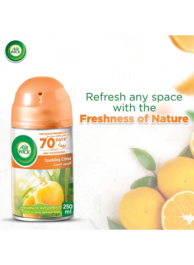 Air Freshener  Freshmatic Auto Spray Kit - Sparkling Citrus 250ml - v1669364434/N12276535A_3