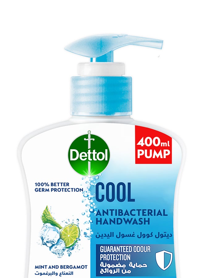 Dettol Cool Antibacterial Hand Wash, 400ml - Image 2
