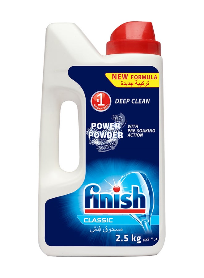 Finish - Classic Dishwasher Detergent Powder with Pre-Soaking Action 2.5kg - Image 1