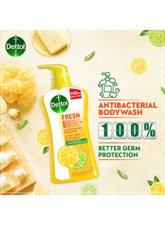 Dettol Antibacterial Bodywash Citrus And Orange Blossom Fragrance 700ml  - Image 4