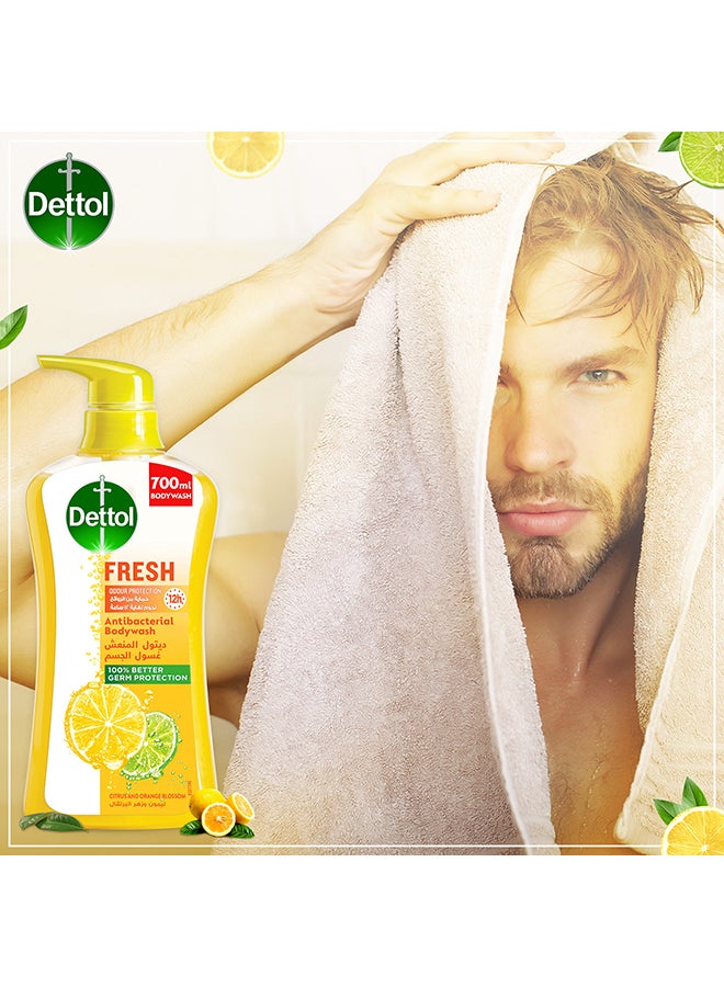 Dettol - Antibacterial Bodywash Citrus And Orange Blossom Fragrance 700ml - Image 1