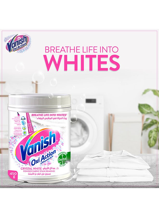 Vanish Oxi Action Fabric Stain Remover White 500+450g Pack of 2  - Image 2
