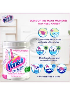 Vanish Oxi Action Fabric Stain Remover White 500+450g Pack of 2  - Image 5