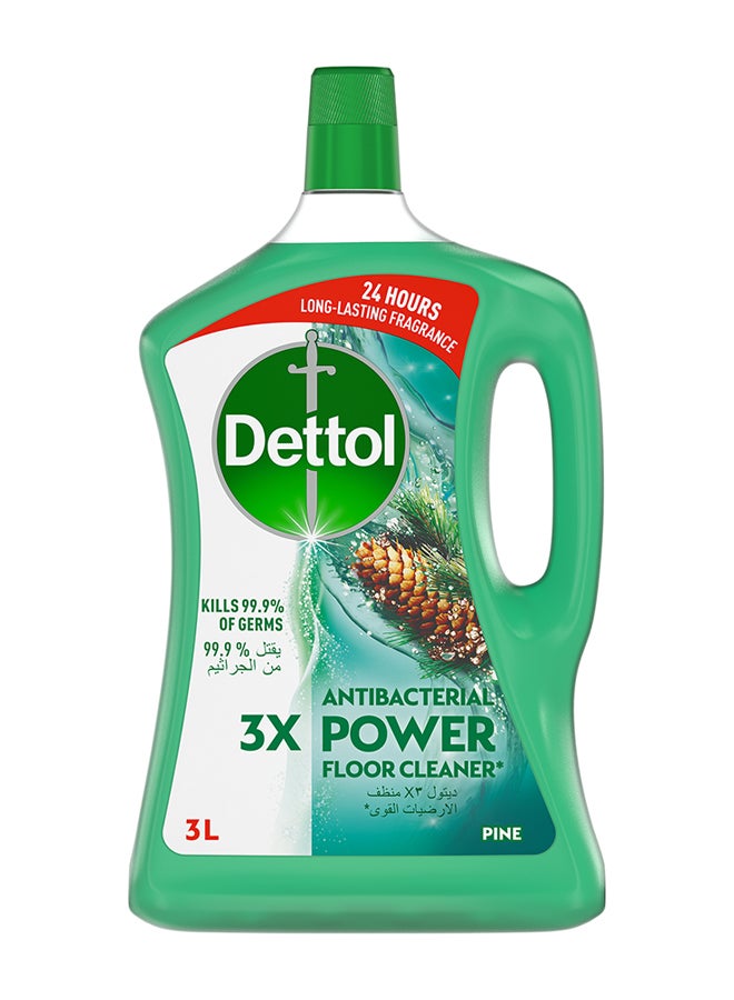 Pine Antibacterial Power Floor Cleaner Green 3Liters - v1669364549/N34188568A_1