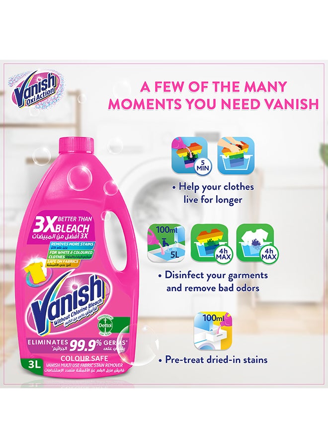 Vanish Laundry Stain Remover For Colored 3+1L Pack of 2  - Image 4