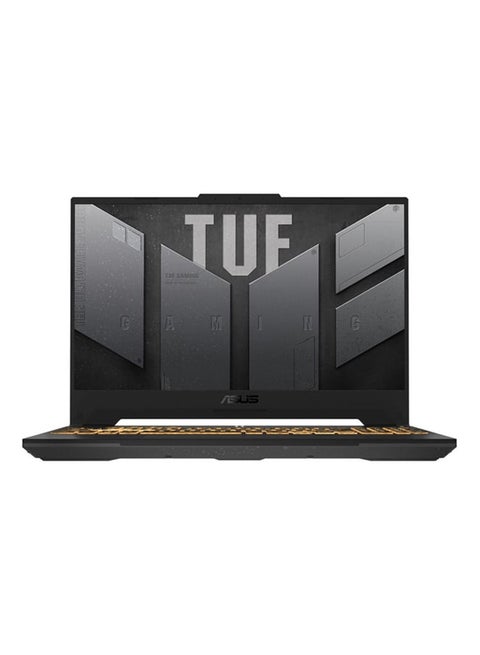 F15 FX507ZE-HN031W Gaming (Upgraded Version) Laptop With 15.6-Inch Display, Core i7 1165G7 Processer/16GB RAM/512GB SSD/4GB NVIDIA GeForce RTX 3050 Ti Graphics Card/Windows 11 Home English/Arabic Grey