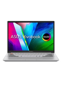 Vivobook Pro 14X M7400QE-OLED0R7W Creator Laptop With 14-Inch Display, Ryzen 7 5800H Processer/16GB RAM/1TB SSD/4GB Nvidia GeForce RTX 3050Ti Graphics Card/Windows 11 Home English/Arabic White - v1669373577/N53367737A_1