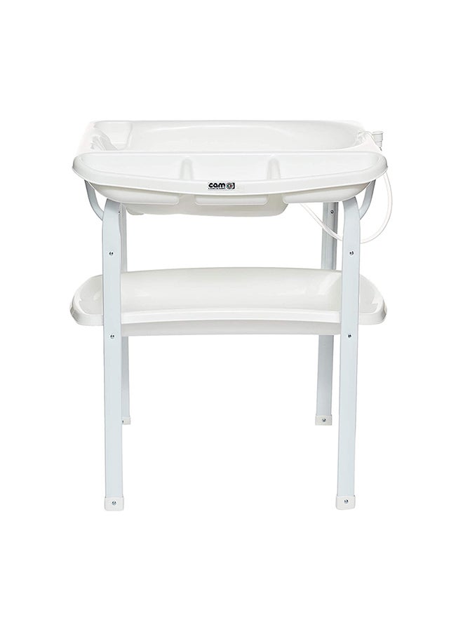 cam Aqua Bath Tub With Stand And Changing Mat - Grey  - Image 1