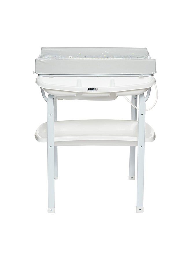 cam Aqua Bath Tub With Stand And Changing Mat - Grey  - Image 2