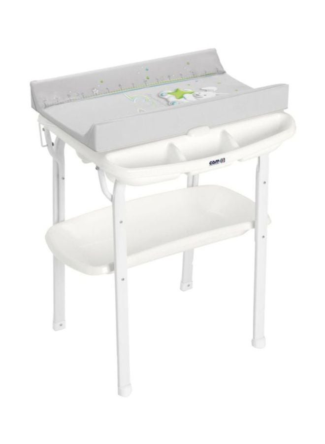 cam Aqua Bath Tub With Stand And Changing Mat - Grey  - Image 4