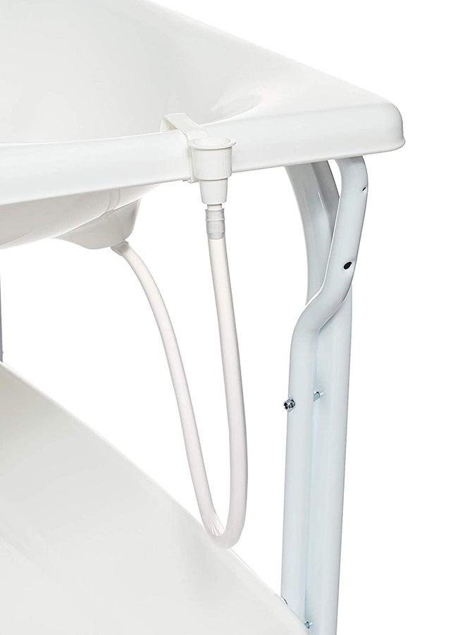 cam - Aqua Bath Tub With Stand And Changing Mat - Grey - Image 1