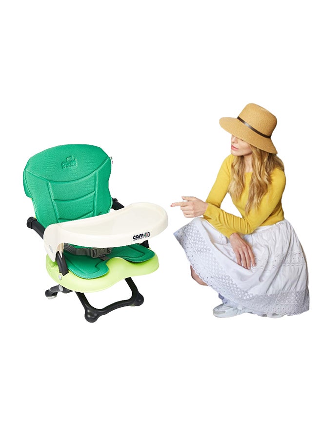 cam Baby Booster Feeding Seat With Tray  - Image 2