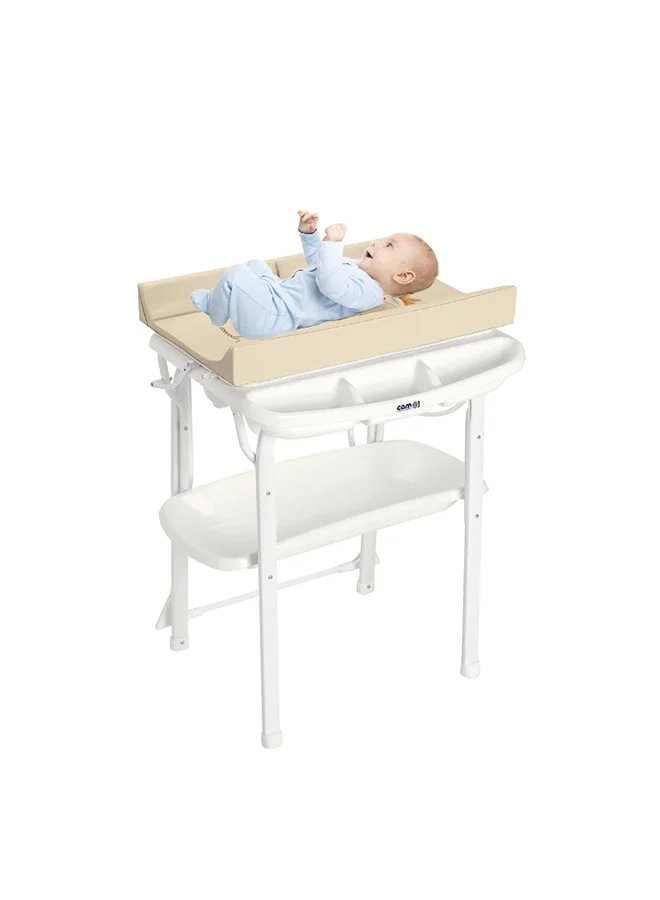 Cam Aqua Spa Changing Station Bath Tub With Stand And Changing Mat