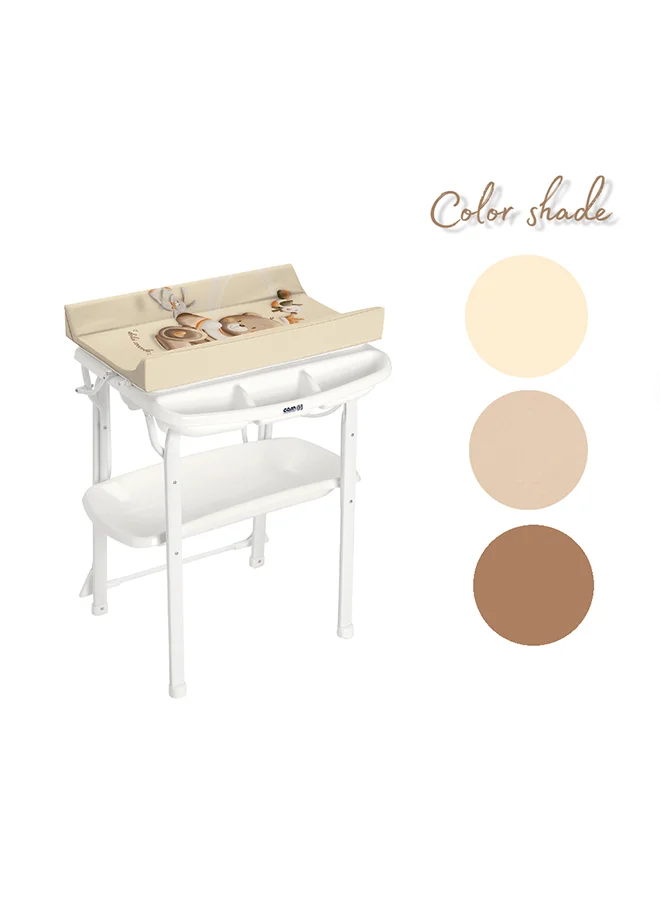 Cam Aqua Spa Changing Station Bath Tub With Stand And Changing Mat