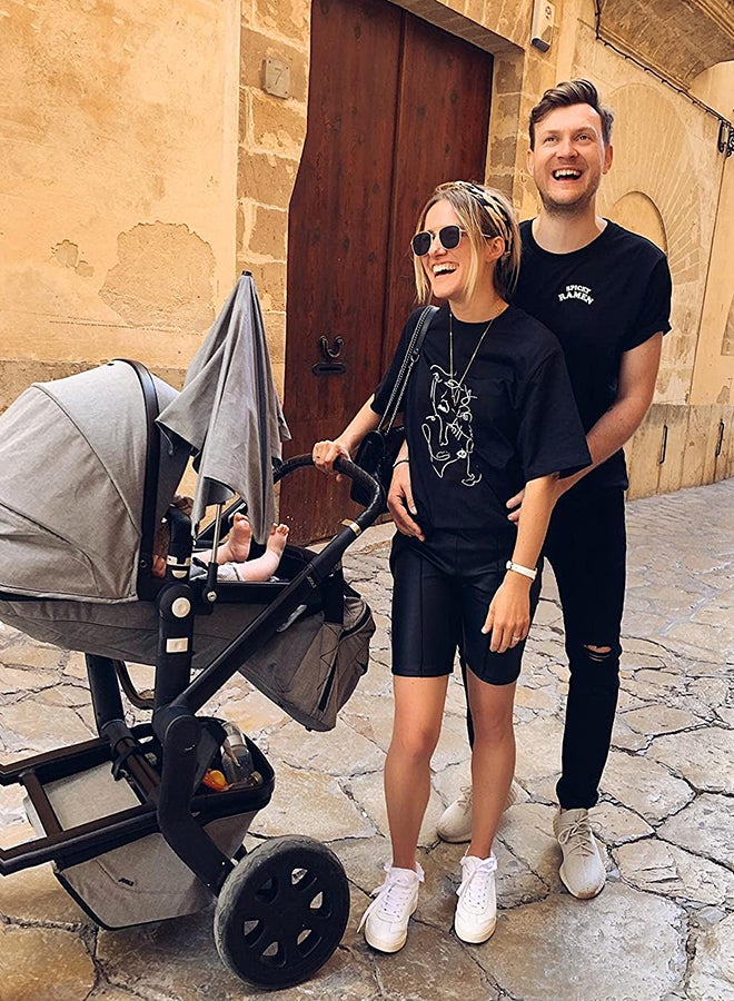 cam Parasol Baby Umbrella Stroller Holder Clip Universal Pram With Clamp, Compatible, Protection The Baby/Infant/Toddler, Rain Inverted, Waterproof To 0-36 Months - Grey  - Image 5