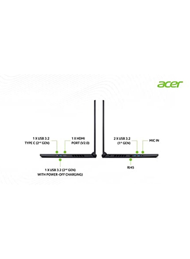 Acer - Nitro 5 AN515 Gaming Laptop With 15.6-Inch Full HD Display, Intel 10th Gen Core i5-10300H Processor/8GB RAM/1TB SSD/4GB NVIDIA GeForce GTX 1650 Graphics/Windows 10 Home With Gaming Headset Mouse And Pad /International Version English/Arabic Obsidian Black - Image 1