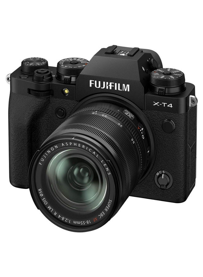 FUJIFILM - X-T4 Mirrorless Digital Camera XF18-55mm Lens Kit - Image 1