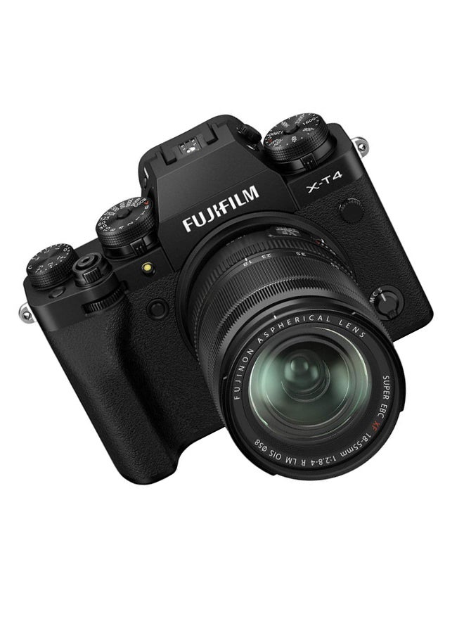 FUJIFILM - X-T4 Mirrorless Digital Camera XF18-55mm Lens Kit - Image 1