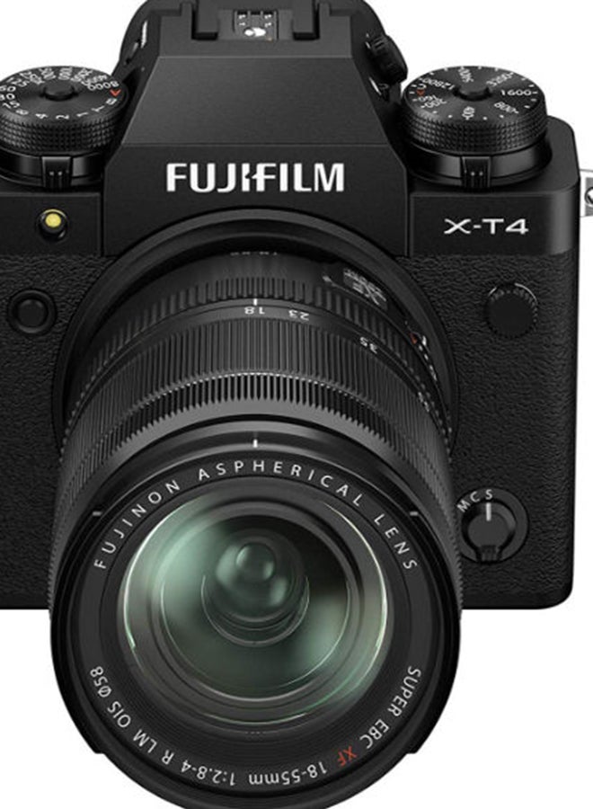 FUJIFILM - X-T4 Mirrorless Digital Camera XF18-55mm Lens Kit - Image 1