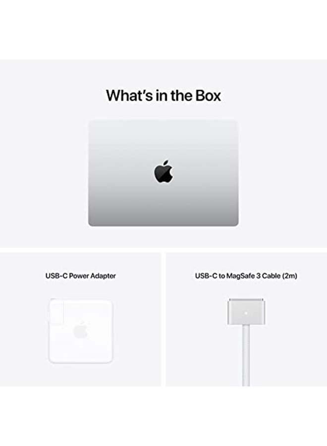 Apple - MacBook Pro MKGR3 14-Inch Liquid Retina XDR Display Apple M1 Pro Chip With 8-Core CPU And 14-Core GPU/16GB RAM/512GB SSD/English Keyboard(International Version) Silver - Image 1