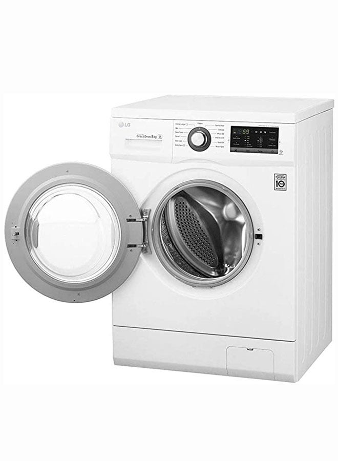 LG - Fully Automatic Front Loading Washing Machine 7kg 7 kg 110 W FH2J3QDNP0 White - Image 1