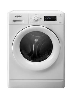 Front Loading Washing Machine With Dryer 100 W FWDG86148W White/Black