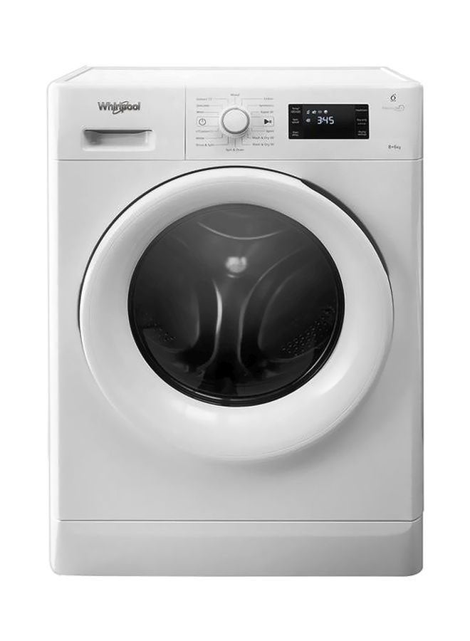 Whirlpool - Front Loading Washing Machine With Dryer 100 W FWDG86148W White/Black - Image 1