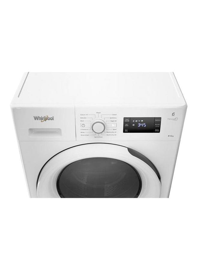 Whirlpool - Front Loading Washing Machine With Dryer 100 W FWDG86148W White/Black - Image 1