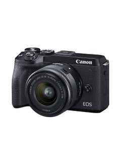 EOS M6 Mark II Black EF-M15-45 IS STM +EVF EU26