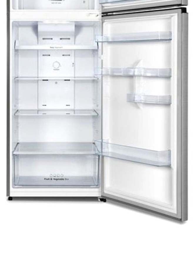 Hisense - 599L Gross Capacity Top Mount Refrigerator With Recessed Handle, LED Interior Light, Separate Temperature Control For Fridge And Freezer, No Frost 300 W RT599N4ASU Silver - Image 1
