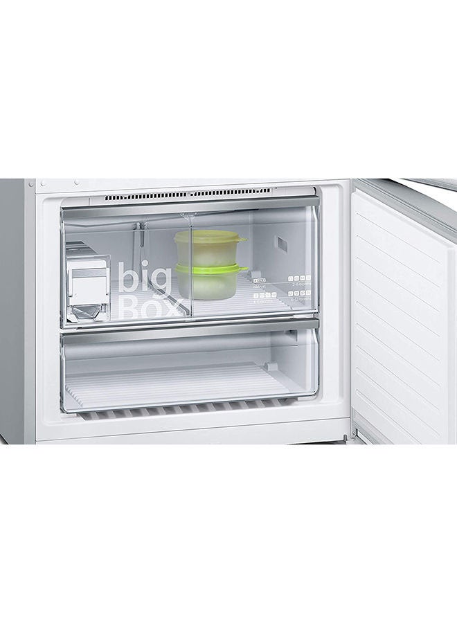 Bottom Freezer Refrigerator 100 W KG86NAI30M Silver