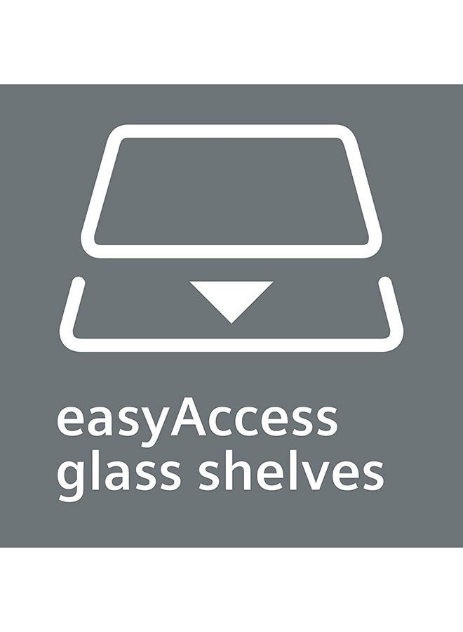 Bottom Freezer Refrigerator 100 W KG86NAI30M Silver