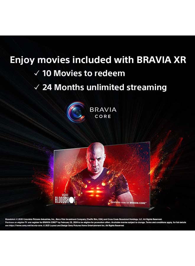 Sony - BRAVIA XR-65A90J Series 65 Inch OLED Google Smart TV, 4K HDR XR65A90J Black - Image 1
