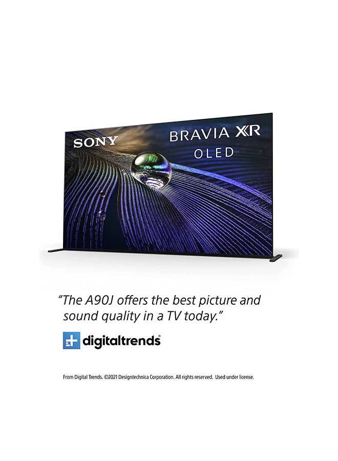 Sony - BRAVIA XR-65A90J Series 65 Inch OLED Google Smart TV, 4K HDR XR65A90J Black - Image 1