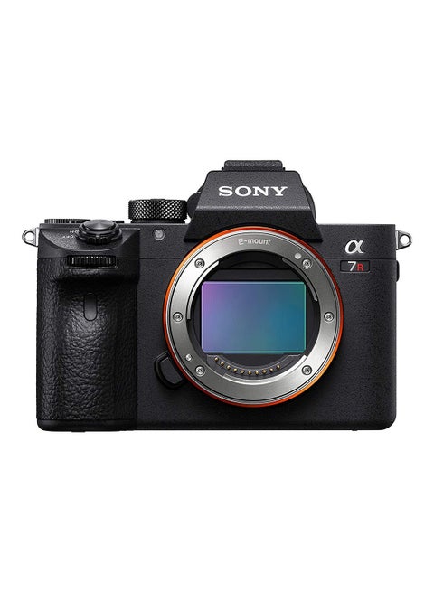 كاميرا ألفا A7R III بإطار كامل بدون مرآة - طراز Body Only, Black, ILCE-7RM3A/B