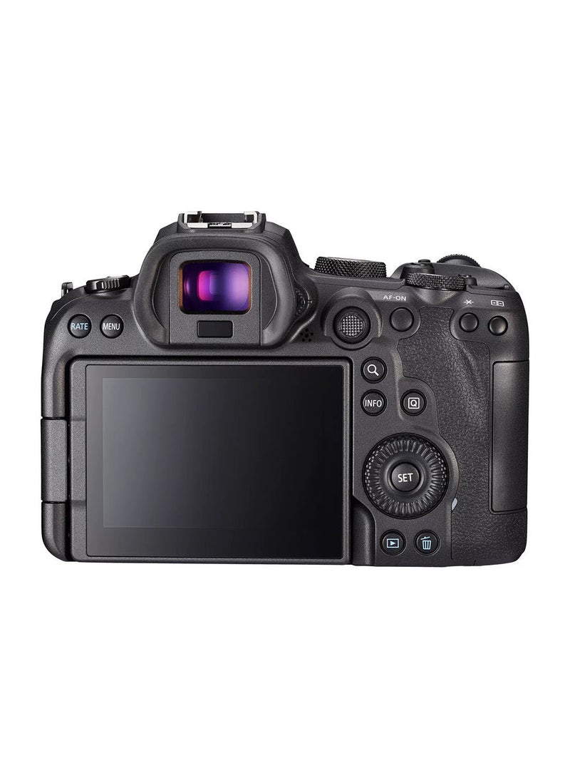 EOS R6 Mirrorless Camera Body، Full-frame، 20 MP، Up to 8-stop in Body IS، 20 fps، 4K 60p Movies، Bluetooth & Wi-Fi، Max ISO 102،400 - v1669388534/N50484829A_2